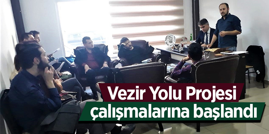 Vezir Yolu Projesi çalışmalarına başlandı