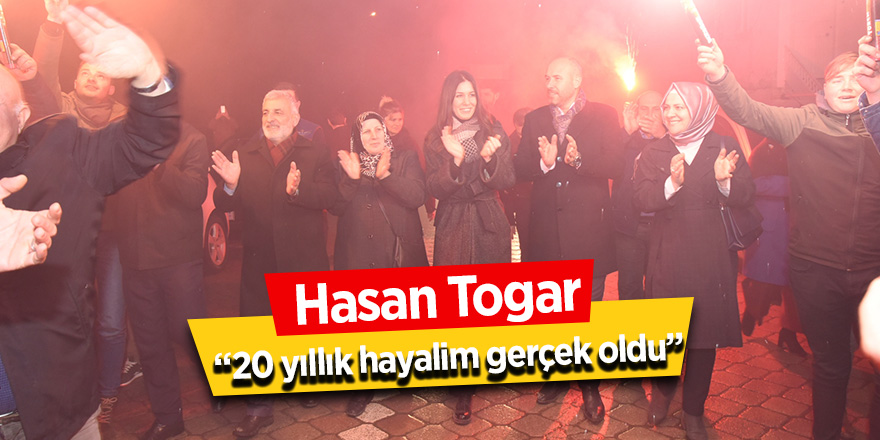 Togar: “Bu bir gurur tablosudur"