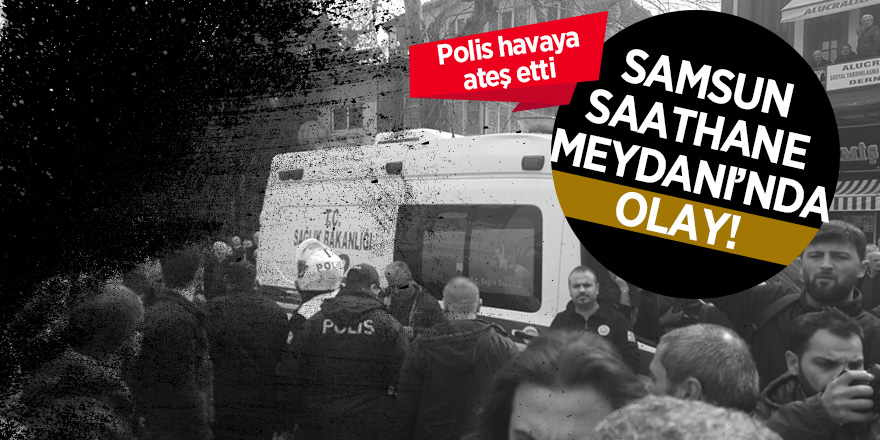 Boğazına bıçak dayanan kişiyi polis kurtardı 