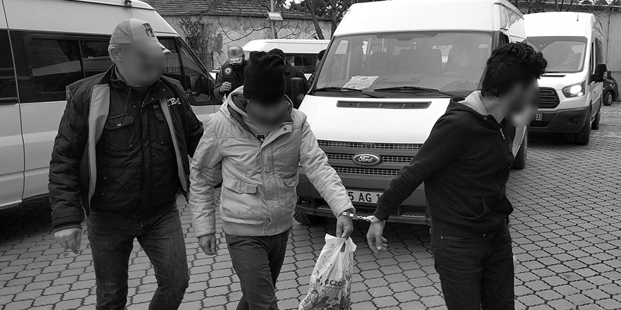 Samsun’da DEAŞ’tan 5 Iraklı adliyede 