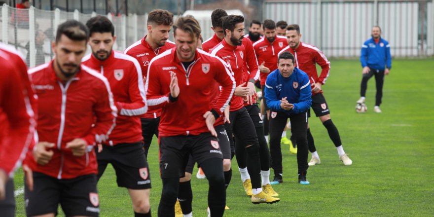 Samsunspor hazırlıklarını sürdürüyor