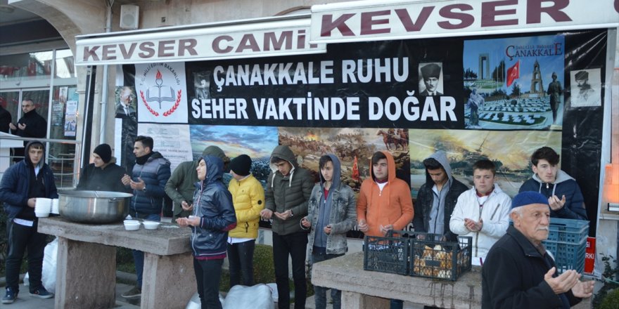 Havza’da ‘Çanakkale Ruhu Seher Vakti Doğar" projesi