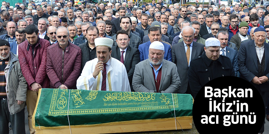 Havza Belediye Başkanı Murat İkiz'in acı günü