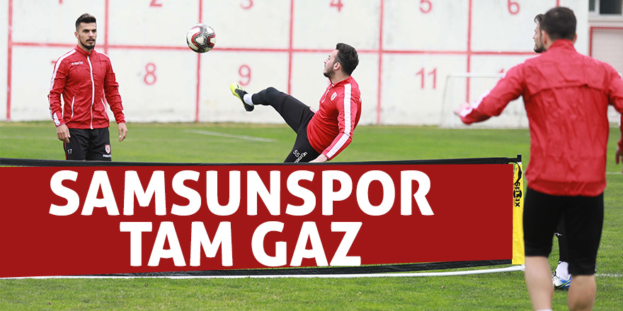 Samsunspor’da hazırlıklar sürüyor