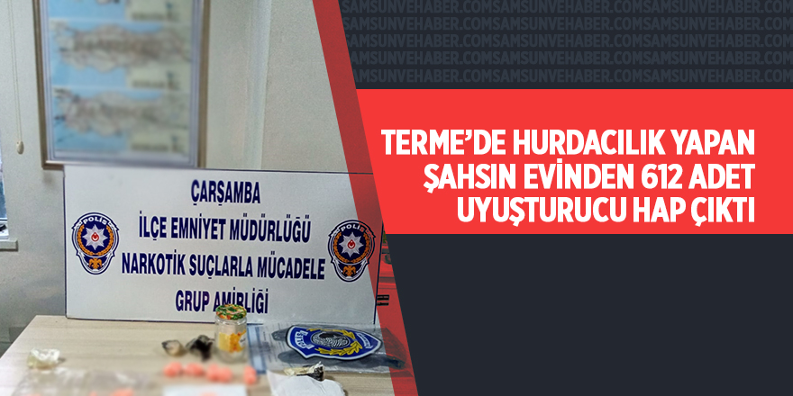 Terme'de uyuşturucu operasyonu