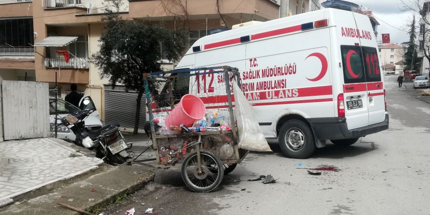 Samsun'da trafik kazası: 1 yaralı 