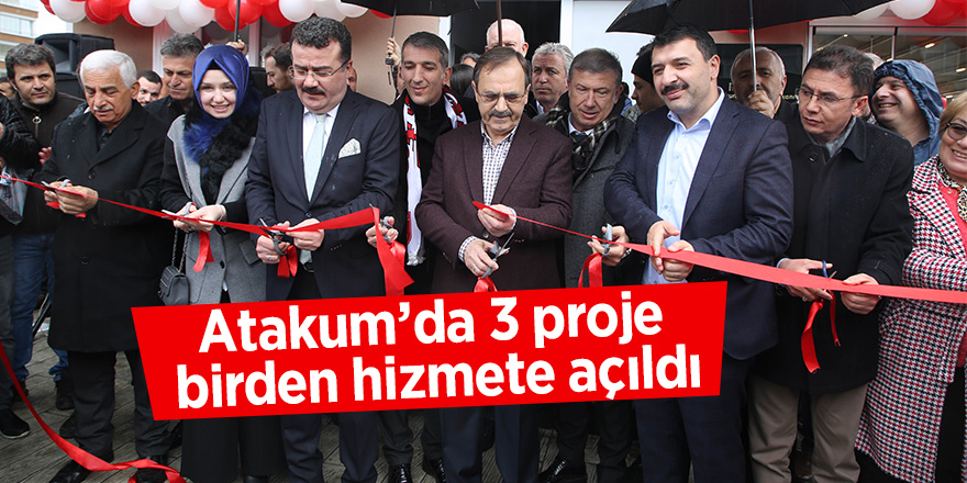 Atakum’da toplu açılış