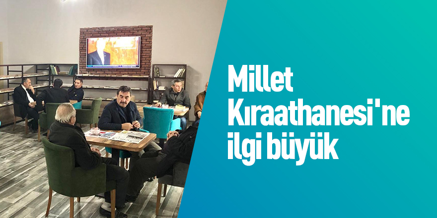 Bafra'da Millet Kıraathanesi'ne ilgi büyük