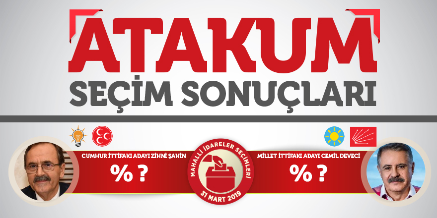 Atakum’da anlık seçim sonuçları