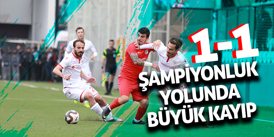 Samsunspor Ankara’dan 1 puan ile dönüyor