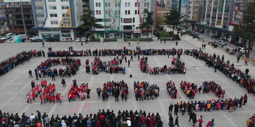 Samsun'da 1919 kişi aynı anda kitap okudu