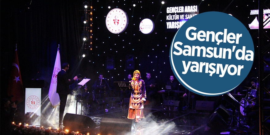 Gençler Samsun'da yarışıyor 