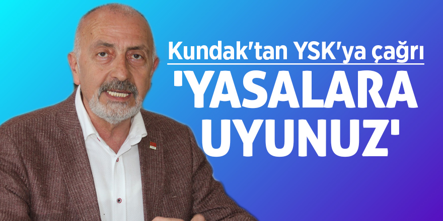 CHP, 81 ilde eş zamanlı YSK'ya seslendi