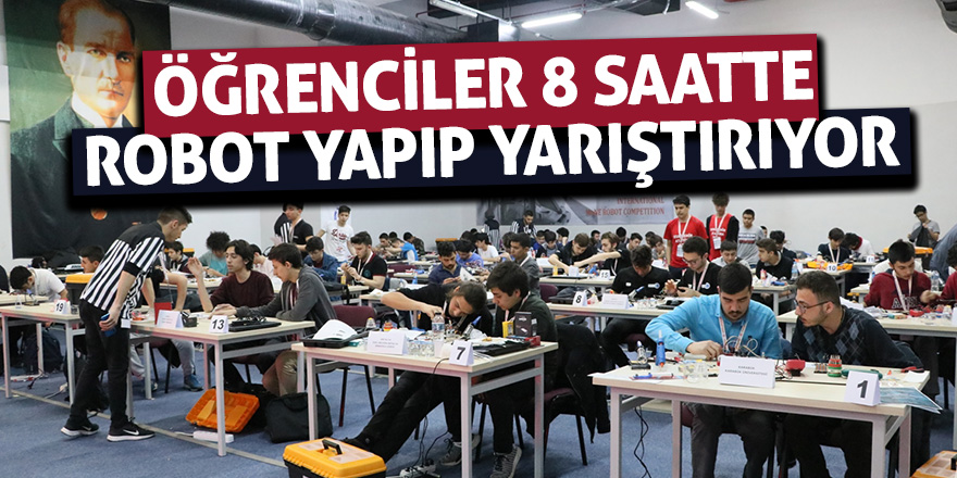 Samsun’da öğrenciler kıyasıya yarışıyor 