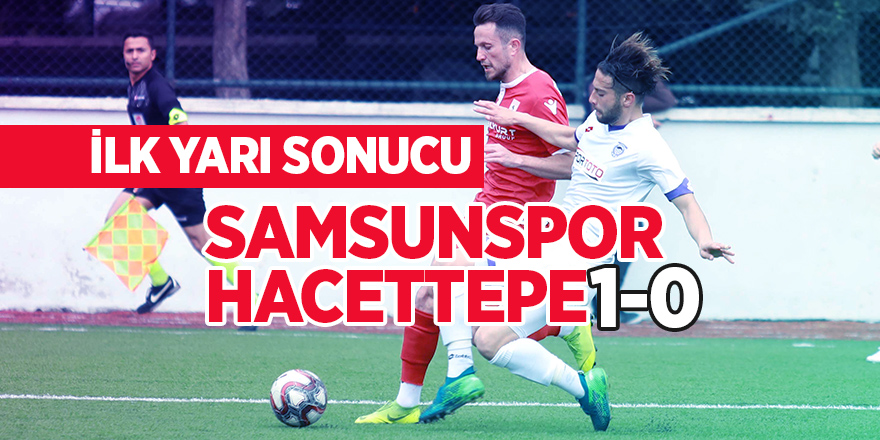 Samsunspor ilk yarı ruhsuz! 1-0