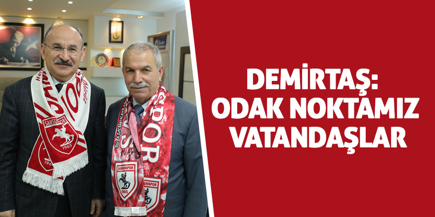 Vali Yaşar'dan Başkan Demirtaş'a ziyaret