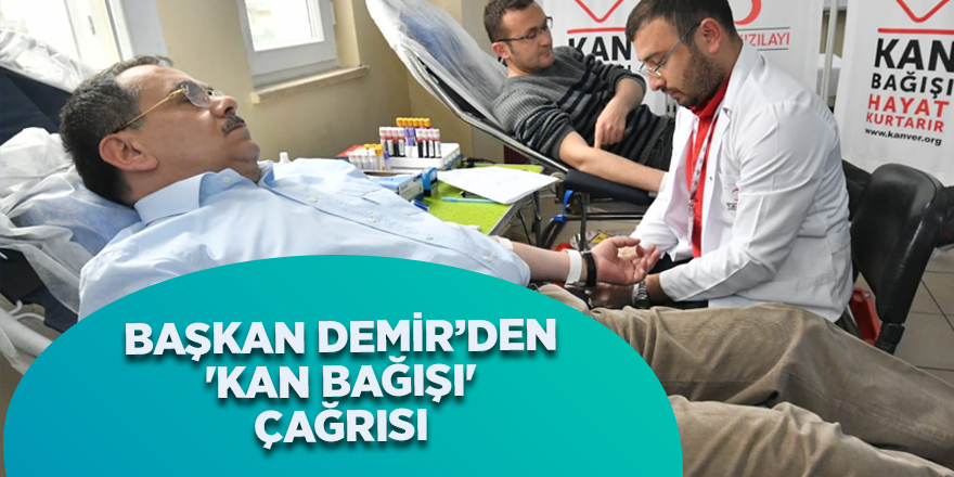 Başkan Demir'den kampanyaya destek