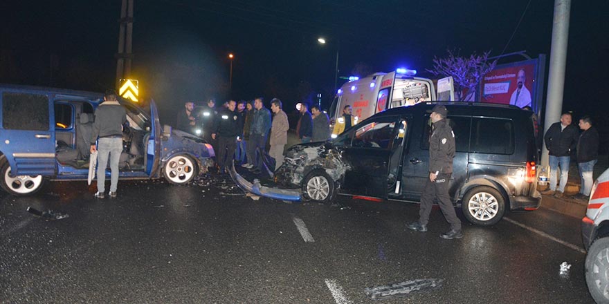 Ordu'da trafik kazası: 7 yaralı