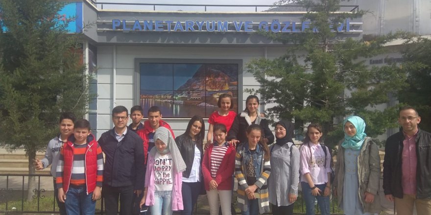  Öğrenciler şehzadeler şehri Amasya’da