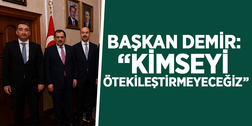 Başkan Demir'e ziyaretler sürüyor