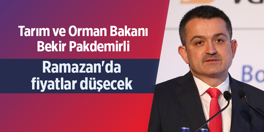 Gıda fiyatlarına Ramazan düzenlemesi