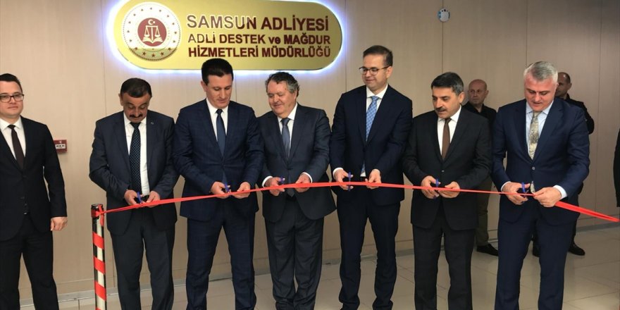 Samsun Adliyesinde "Adli Destek ve Mağdur Hizmetleri Müdürlüğü" açıldı