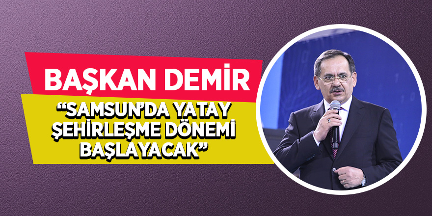 Başkan Mustafa Demir'den Kızılcahamam değerlendirmesi