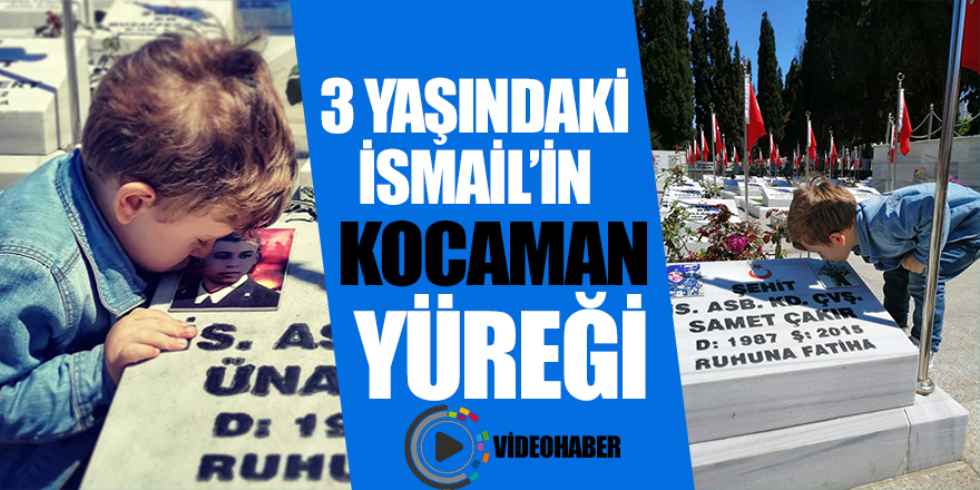 3 yaşındaki İsmail sosyal medyada büyük beğeni topladı