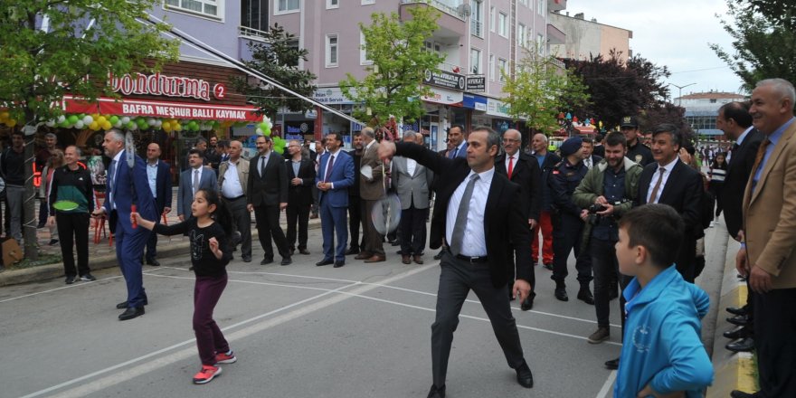 Bafra’da “Spor Şenliği” 