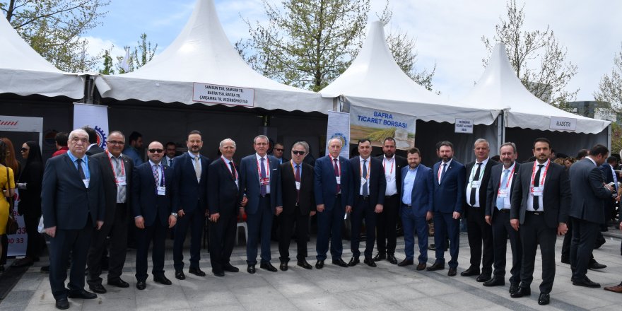 TOBB Genel Kurulu’nda Samsun standına büyük ilgi