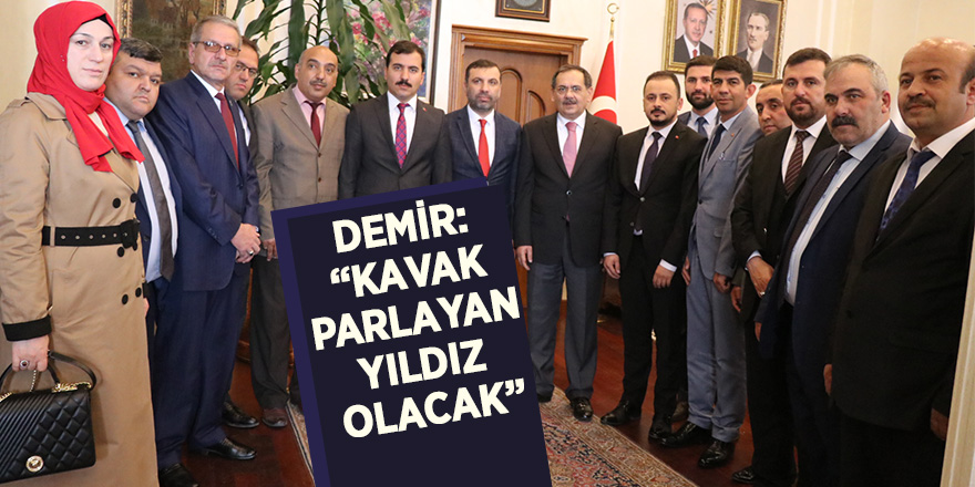 Sarıcaoğlun'dan Demir'e ziyaret