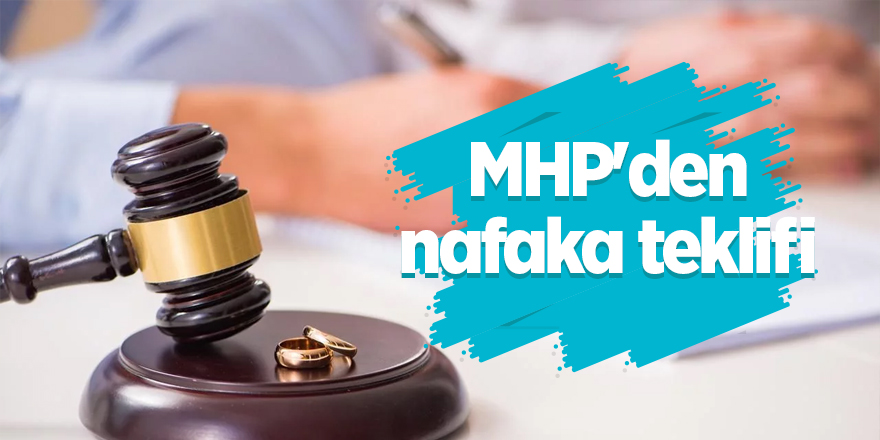 MHP'den nafaka teklifi