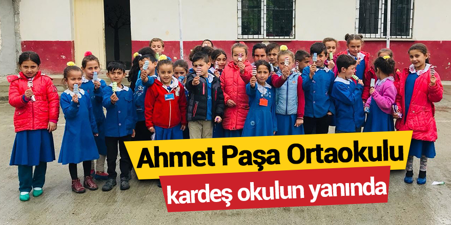 Vezirköprü'de kardeş okula anlamlı ziyaret