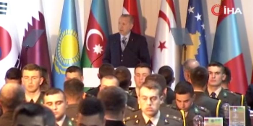 Erdoğan: “Mümbiç ve Fırat’ın doğusunu sizler temizleyeceksiniz”