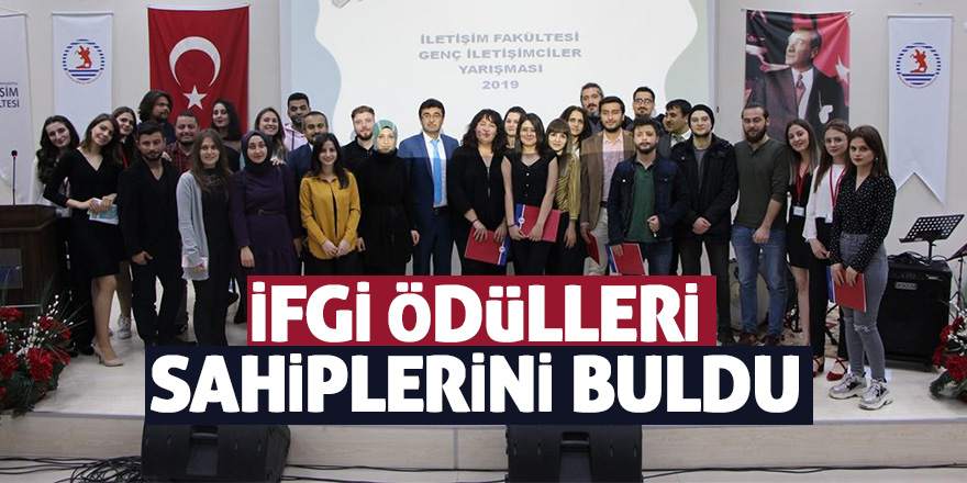 İletişim Fakültesinde İFGİ Ödül Töreni heyecanı