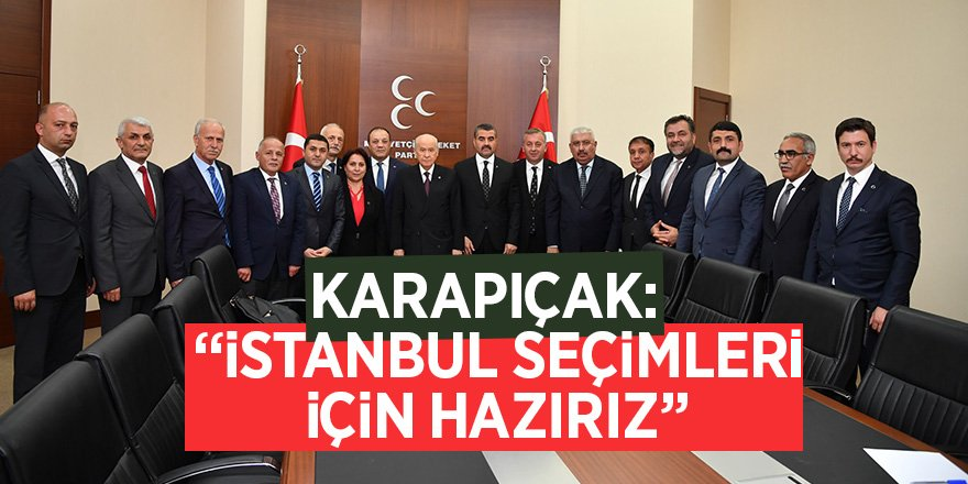 MHP Samsun Tam Kadro İstanbul’da Olacak