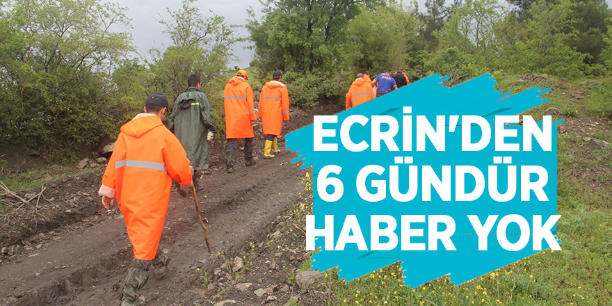 Ecrin'i arama çalışmaları devam ediyor 