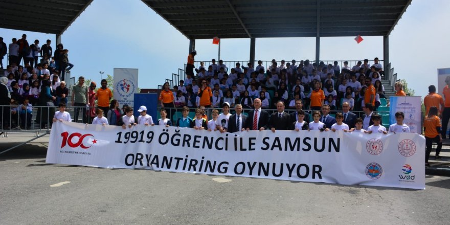 19 Bin 919 Öğrenci Oryantiring oynadı