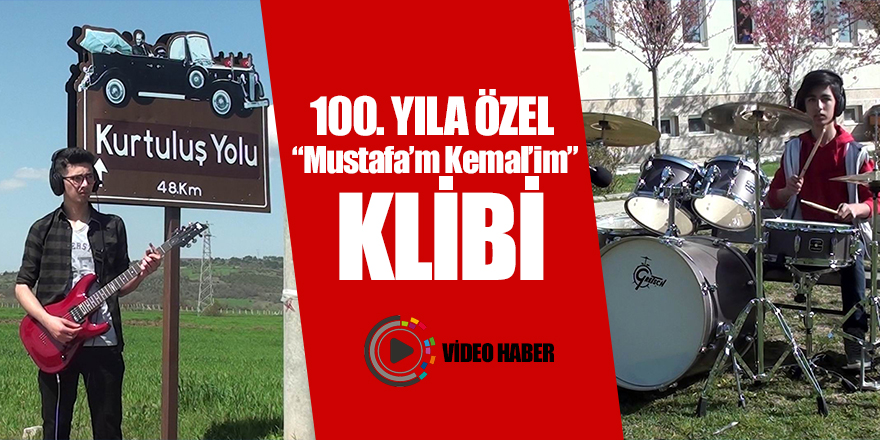 Öğretmen yazdı, öğrenciler klip çekip söyledi