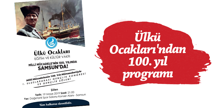 19 Mayıs'ta Samsun'a geliyorlar