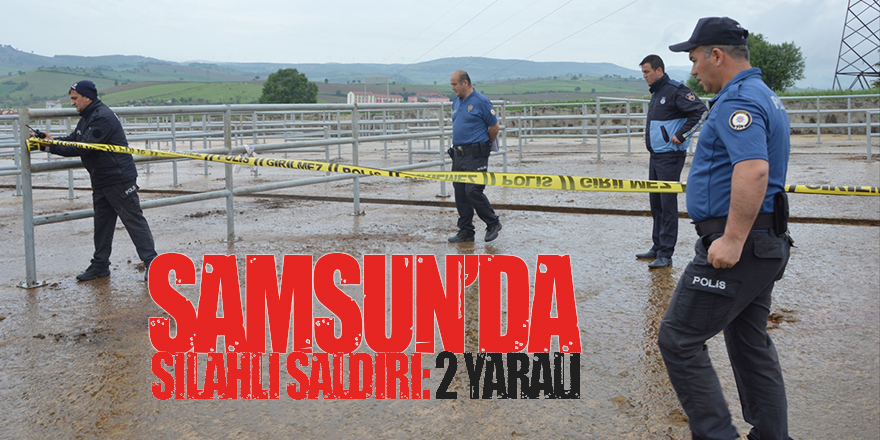 Canlı hayvan pazarında silahlı saldırı: 2 yaralı