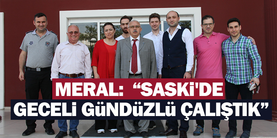 SASKİ’de hüzünlü vedalaşma