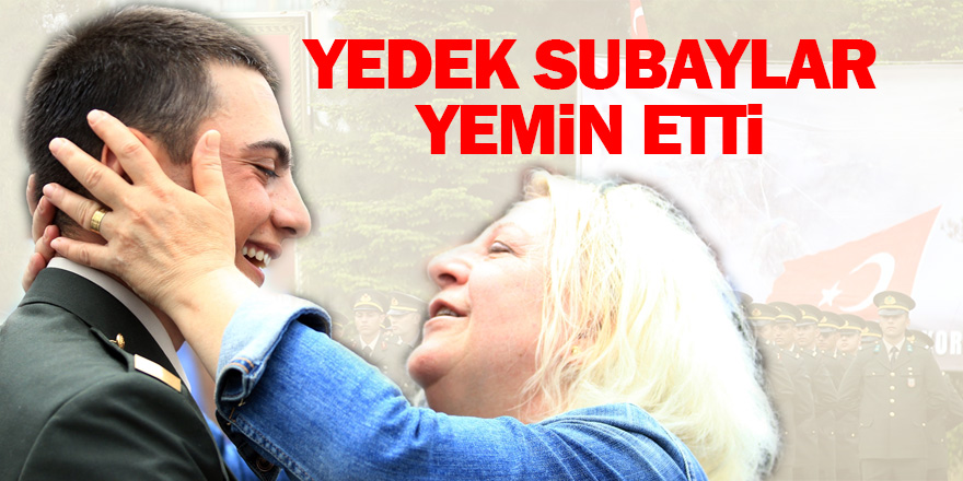 Samsun'da yedek subaylar yemin etti 