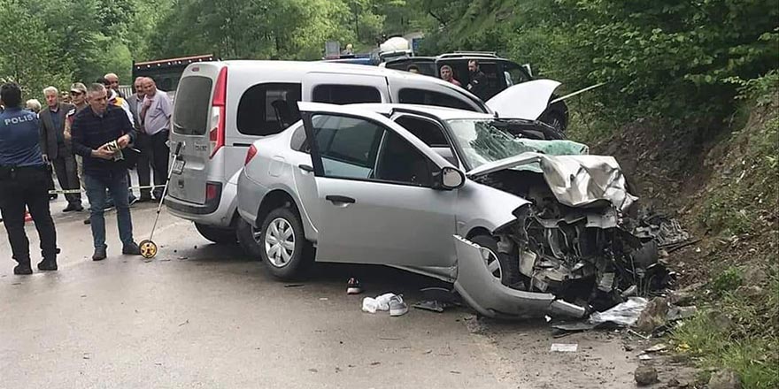 Ordu’da trafik kazası: 1 ölü, 4 yaralı