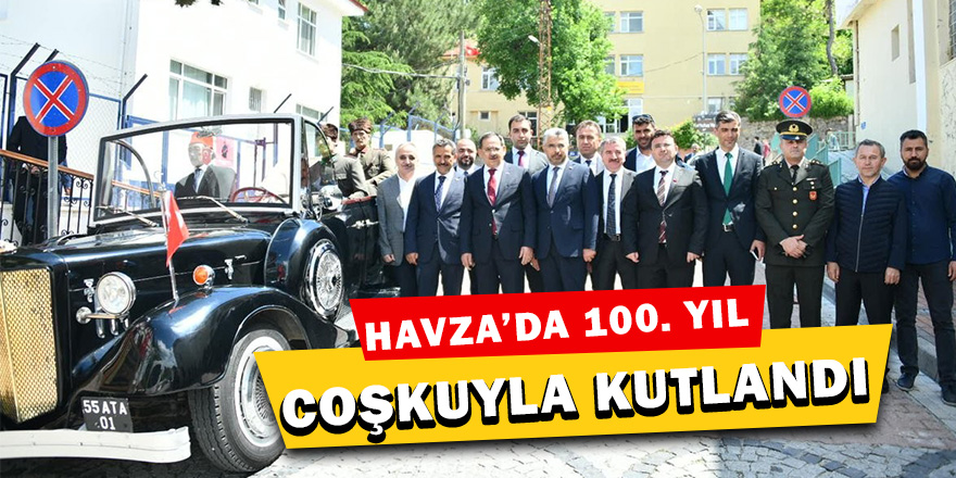 Havza’da 25 Mayıs coşkusu 