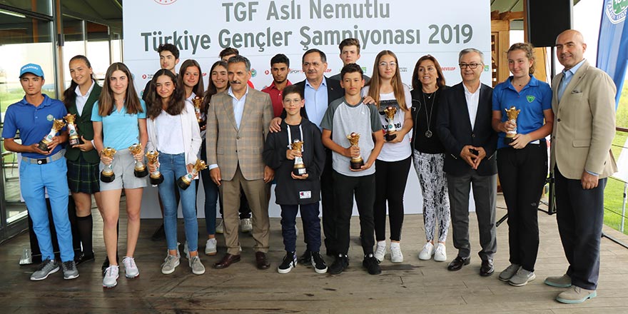 TGF Aslı Nemutlu Türkiye Gençler Şampiyonası sona erdi