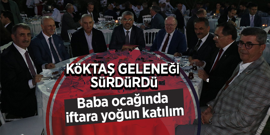 Köktaş geleneği sürdürdü