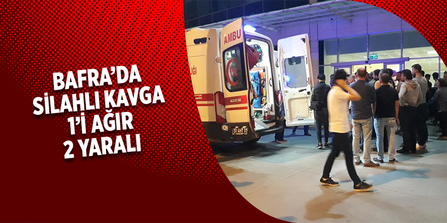 Bafra’da ifade tartışması: 1'i ağır 2 yaralı