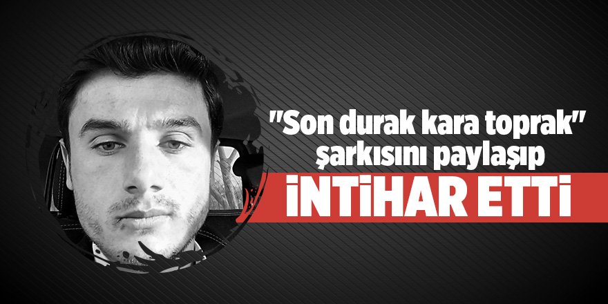 İnşaat işçisi genç kendini vurarak intihar etti