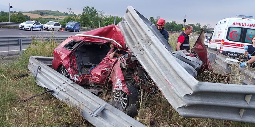 Düzce’de feci kaza: 2 ölü